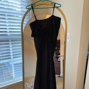 Black evening dress bcbg maxazria
